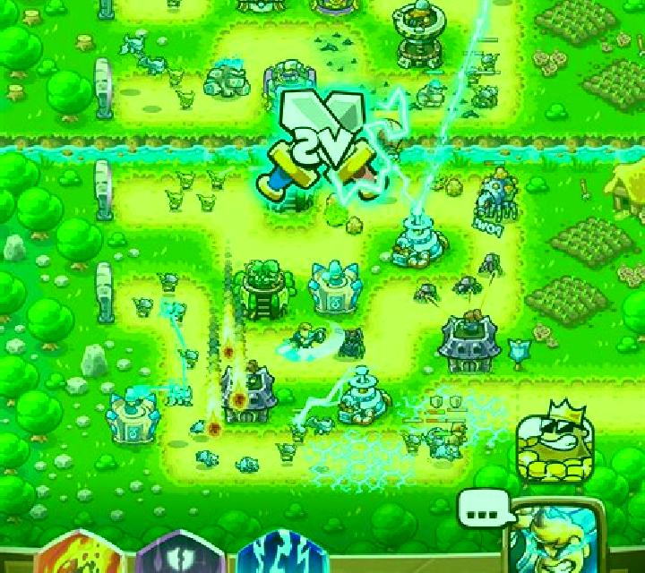 Tower Rush crash game gameplay screen